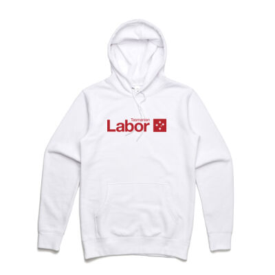 Tasmanian Labor - Stencil Unisex Hood Thumbnail